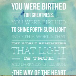 You were Birthed in this Kingdom to be Great!