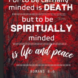 For to be Carnally Minded is Death, but to be Spiritually Minded is Life